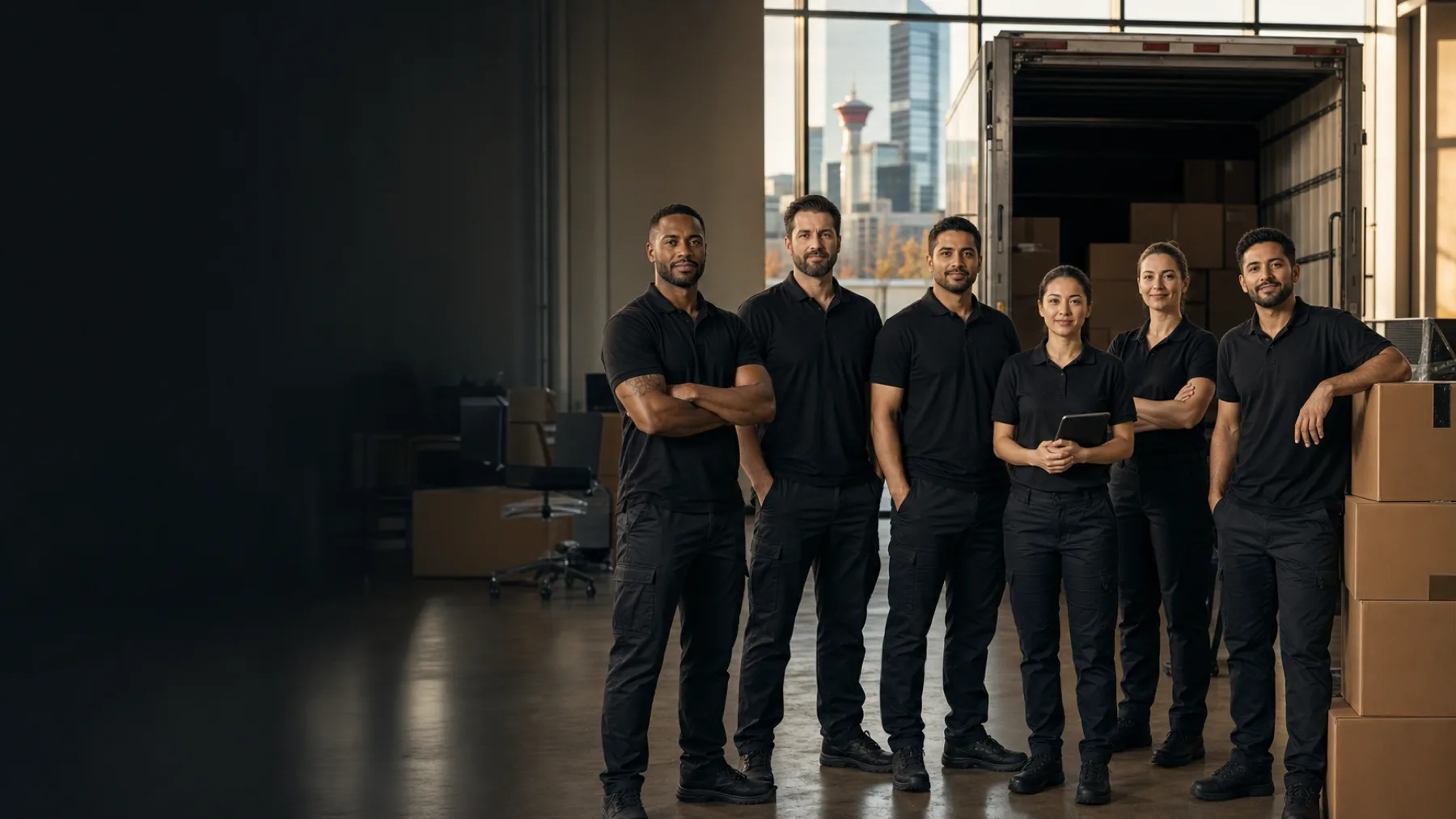 Magic Move commercial moving team in Calgary